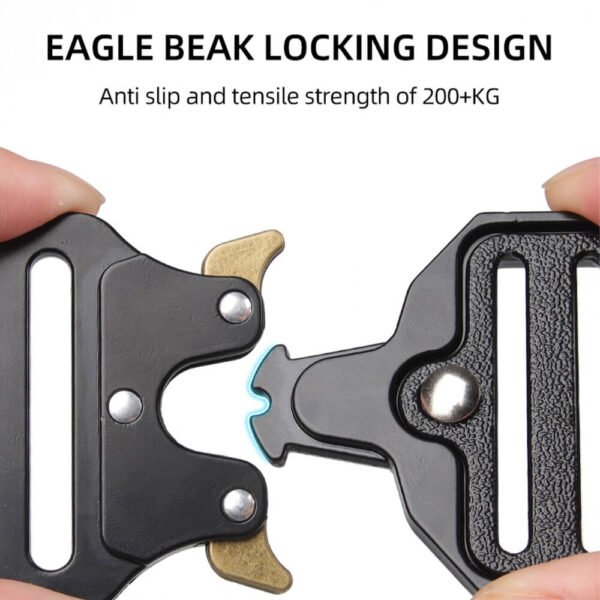 Tactical Dog Collar with Handle – Heavy Duty Adjustable Design Pet collar with Metal Buckle, Ideal for Training Medium Large Dogs - Image 3