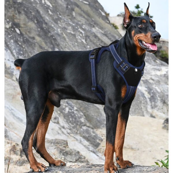 No Pull Training Dog Harness – Anti-Pull Control with Wide Chest Panel Pet harness, Built for Large Breeds and Daily Walks - Image 6
